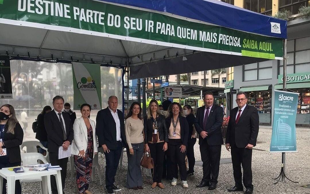 SESCAP-PR marca presença na Campanha Doa Curitiba