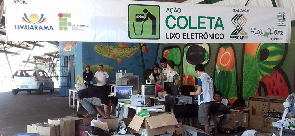 Umuarama recebe campanha E-Lixo