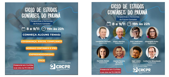 CRCPR realiza Ciclo de Estudos Contábeis do Paraná